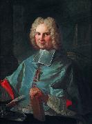 Charles-Joseph Natoire Portrait de l eveque Rousseau de La Parisiere Spain oil painting artist